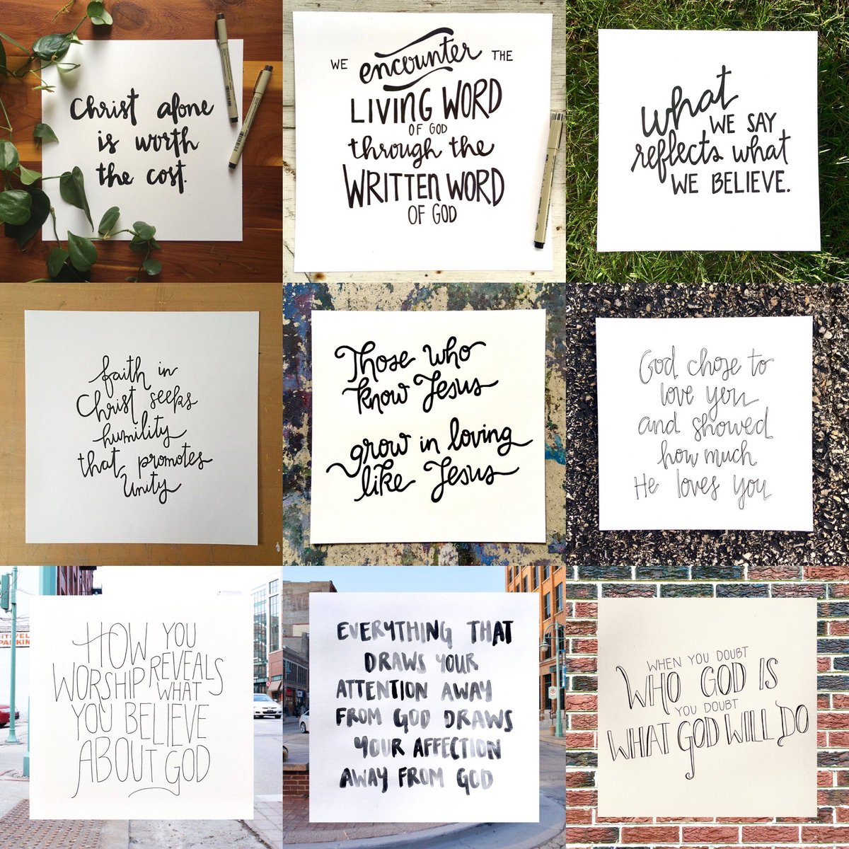 AshleyJHerr's tweet photo. Grateful for the way so many use their God given gifting to love and serve our church family. One of those is Annelise who hand draws our big idea graphic each week! She is a gifted artist - check out her instagram page at @firstportraitart! #ThisIsRedemption #APlaceToServe https://t.co/ZdkHvixkOG