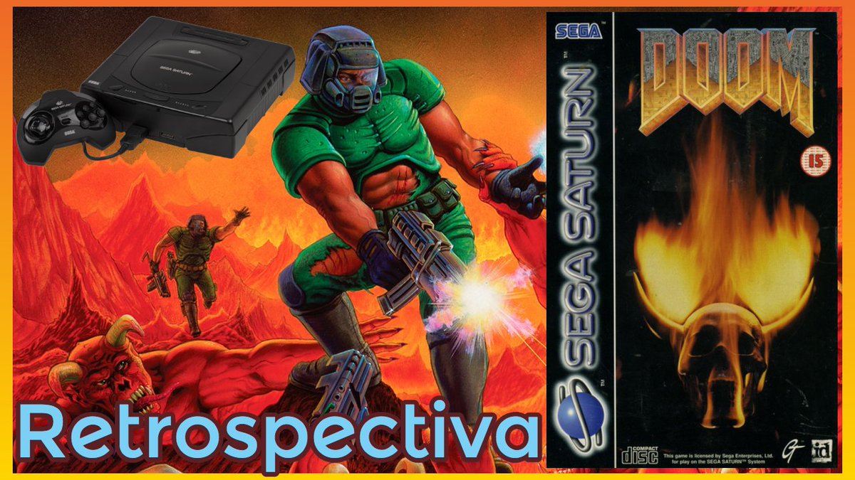 jacobogarcia33's tweet photo. Hoy estreno sección de #Retrospectiva vía @YouTube con #segasaturn y su port de #DOOM, lástima que no estuviese #LobotomySoftware detrás de dicha versión.
#retro #chollogames #framemeister #IdSoftware #AtariJaguar #32x #Playstation #Panasonic3do #Pc #N64
https://t.co/BIF0AqIcqx https://t.co/p135wB11nJ