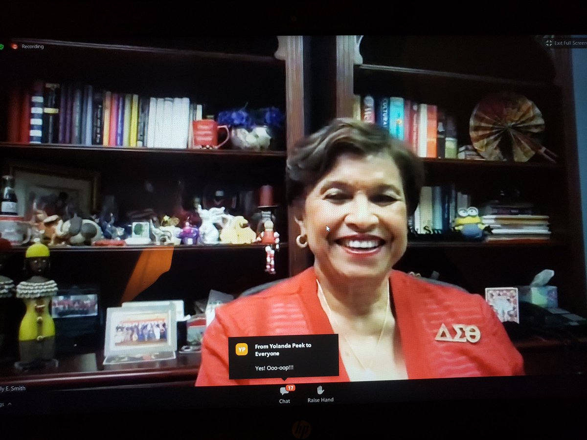 Listening to our National President and CEO, Beverly E. Smith, on the SuffrageSisters.com celebration of the 100th Anniversary of the passage of the 19th Amendment.

#DST1913 
#PowerInOurVoice 
#19A100