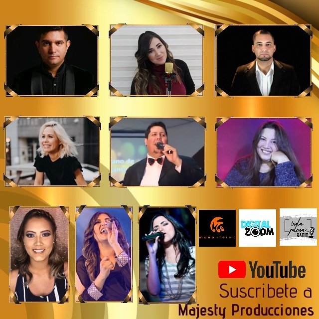 MajestyProducc's tweet photo. Listos para un tiempo de adoración en la #GalaMusicalMajesty2020 con la participación de @eliezerboyer @nathalybric  @joseromerogil  @GabySounds @IsaiasAlfonso @glendavalles @Vanessamusicm @AndreaFuenmayor  @amadavi ✨ Sáb 22/8 H:7:30 p.m. #Chile #Vzla 6:30 p.m. #Col https://t.co/SVybdS0O9y