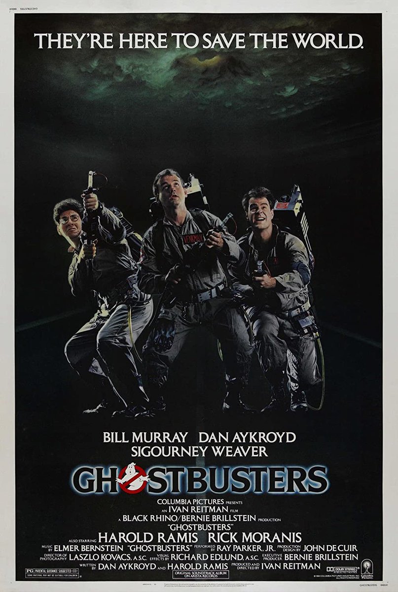8/15/20 (rewatch) - Ghostbusters (1984) Dir. Ivan Reitman