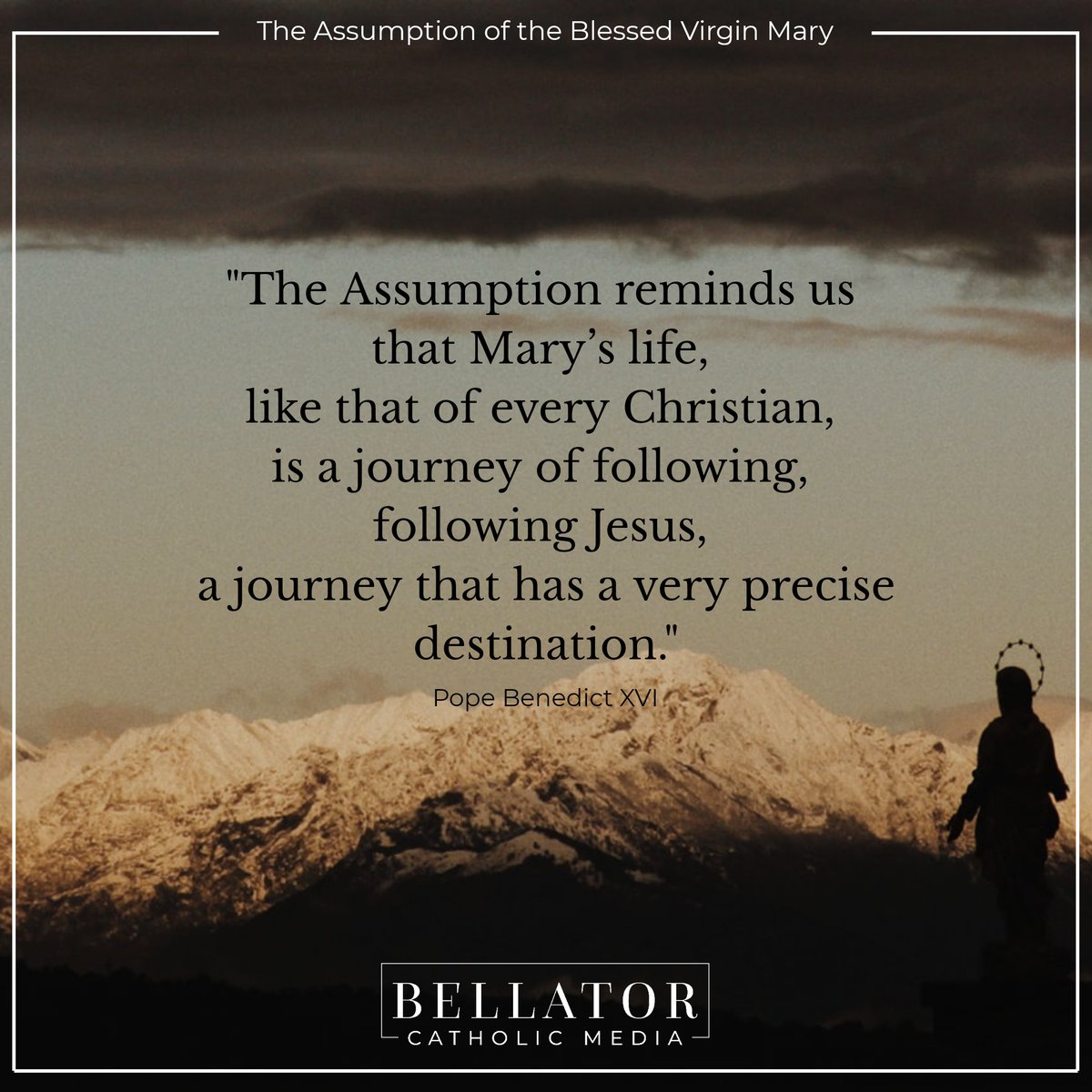 BellatorSociety's tweet photo. #AssumptionofMary https://t.co/YRZNkAvnEd