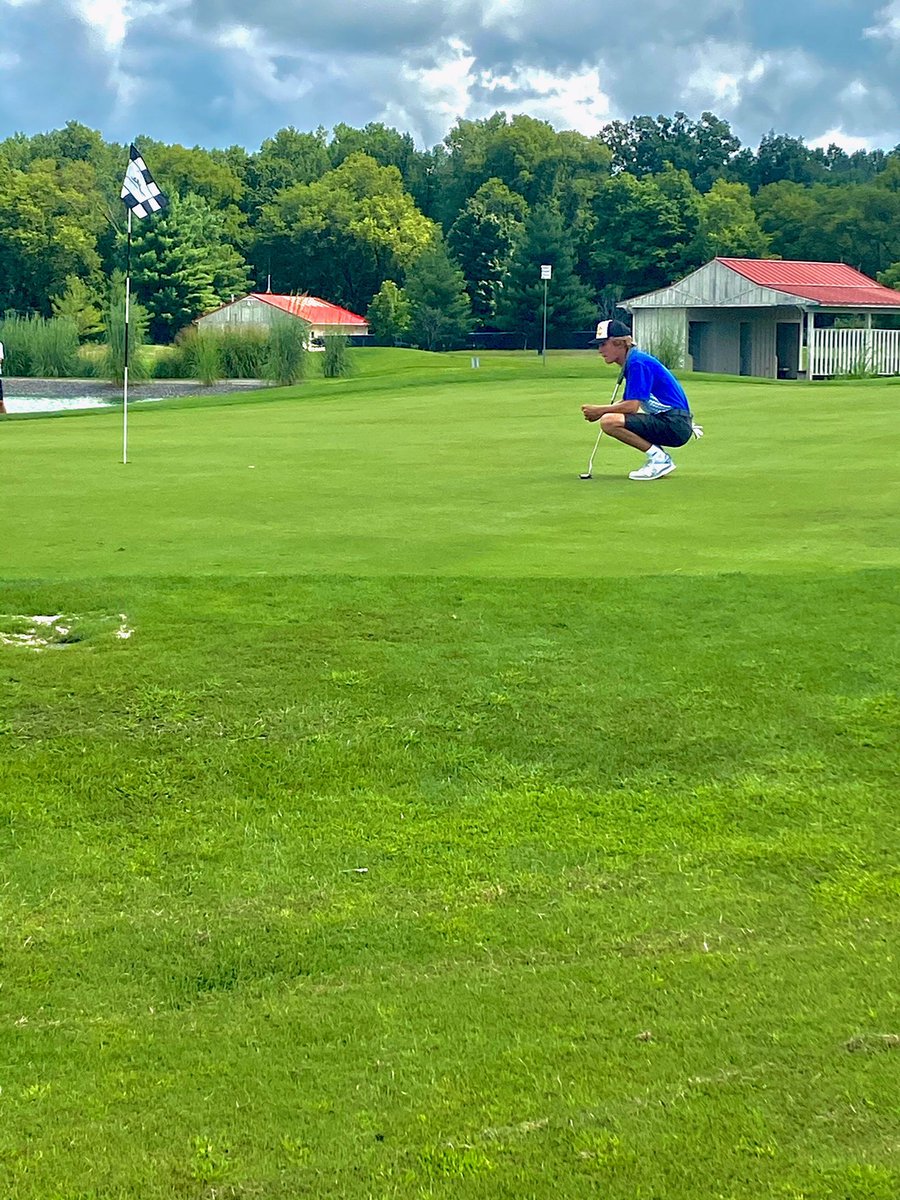 Larue County Invitational 
My Old KY Home Golf Course 
76 for <a href="/tyrobinsongolf/">Tyler</a> played pretty solid on a course he hadn’t seen until today. 
 #kygolf