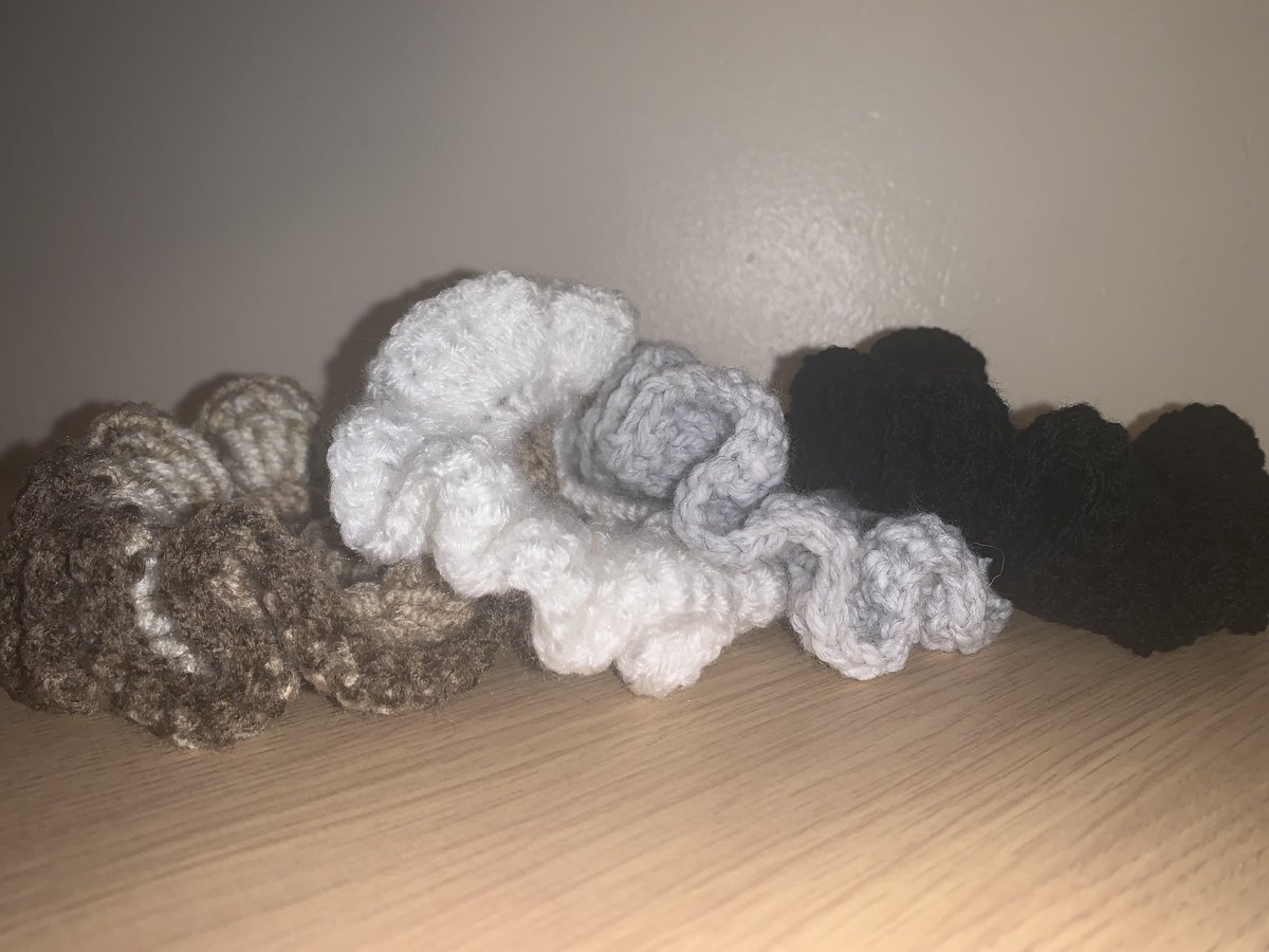 Also, we have the neutrals here 😍😱. Mixed brown, white, grey and black. £3 each or 4 pack for £10. Message me! #crochet #knitting #SmallBusinesses #support #local #harlowtown #harlownews #advertising