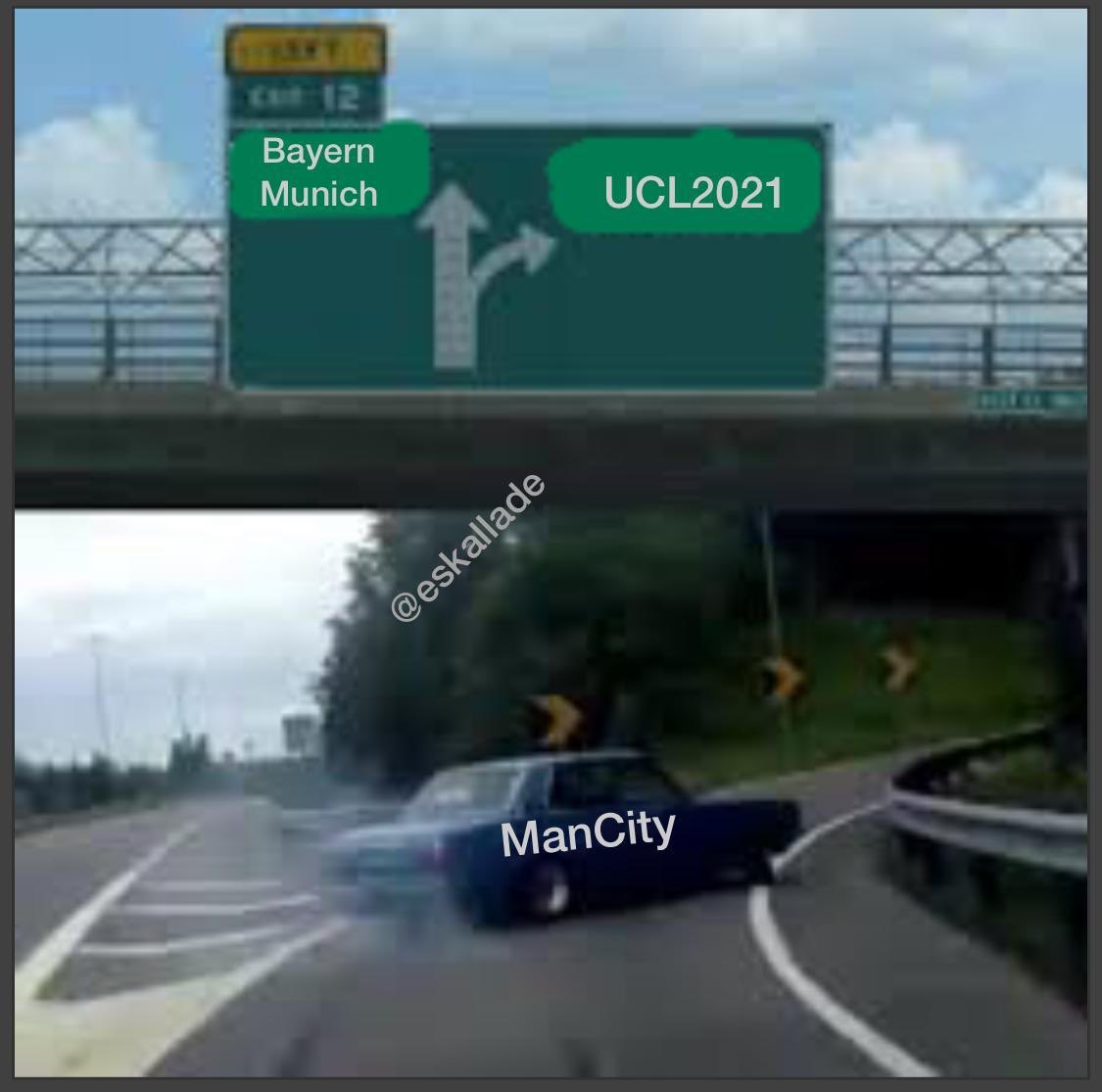 MrMatamane's tweet photo. Tactical end to this #MCILYO 
Not here to argue with you, we dodged a Heckler &amp; Koch assault 🤣

#QuickOffRamp #UCLExit https://t.co/DPsTdek03v