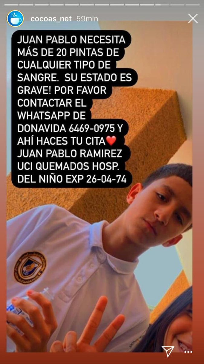 alexandercal30's tweet photo. Piden ayuda para este jovencito.  @ProtegeryServir @BCBRP @CruzRojaPanama https://t.co/ZdqgC2T9rK