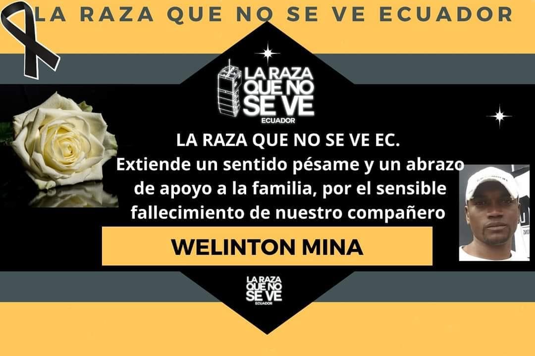 <a href="/larazaquenosvec/">La Raza Que No Se Ve Ecuador</a> 
Nuestro más sentido pésame a su familia ....