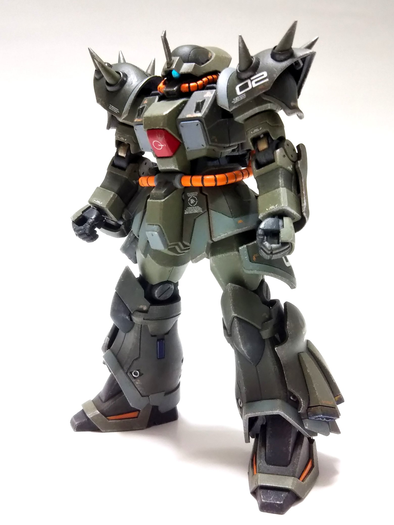 HG イフリート・ナハト 全塗装｜ヤマサンさんのガンプラ作品