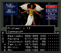 Shin Megami Tensei, kézako ? Eh bien pour faire simple, imagine Pokémon, mais à la place de capturer et faire combattre des Bulbizarre et autre Salamèche mignon, tu recrutes des créatures bibliques/sataniques dans un monde post-apo, des dizaines d'années avant Pocket Monsters.