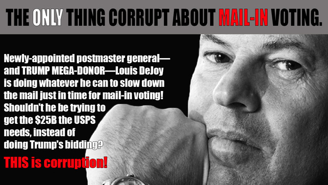 BDavidsonWriter's tweet photo. @Alyssa_Milano @ReallyAmerican1 The PEOPLE'S pressure has already rescued mailboxes  nationwide from DeJoy's removal scheme. Let's keep up that pressure! #USPS, #SaveTheUSPostOffice, @PostOffice, @PostOfficeNews, #BidenHarris2020 https://t.co/xNkiQGupKC