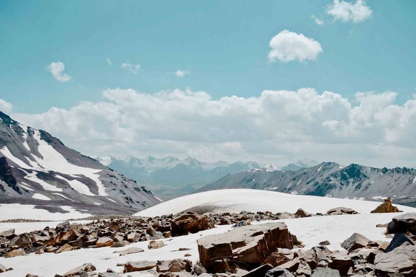 ICE: In Kyrgyzstan, the rocks speak and the water sings. The soft snow sets upon a land that once hosted the silk road; one that has thousands of years of stories to tell.