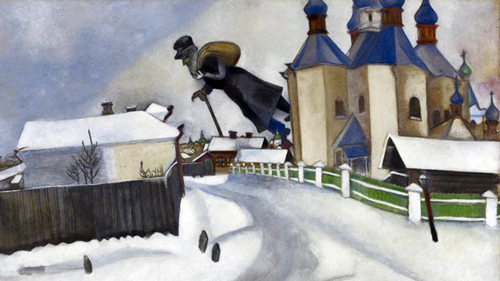 пабло ларсен художник. над городом (1918). марк шагал полет. кит над городом. марк шагал над витебском.