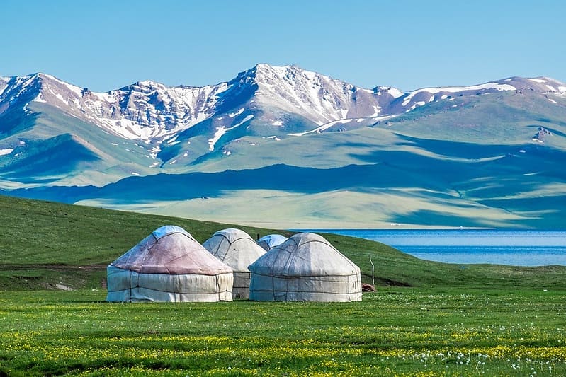 ICE: In Kyrgyzstan, the rocks speak and the water sings. The soft snow sets upon a land that once hosted the silk road; one that has thousands of years of stories to tell.