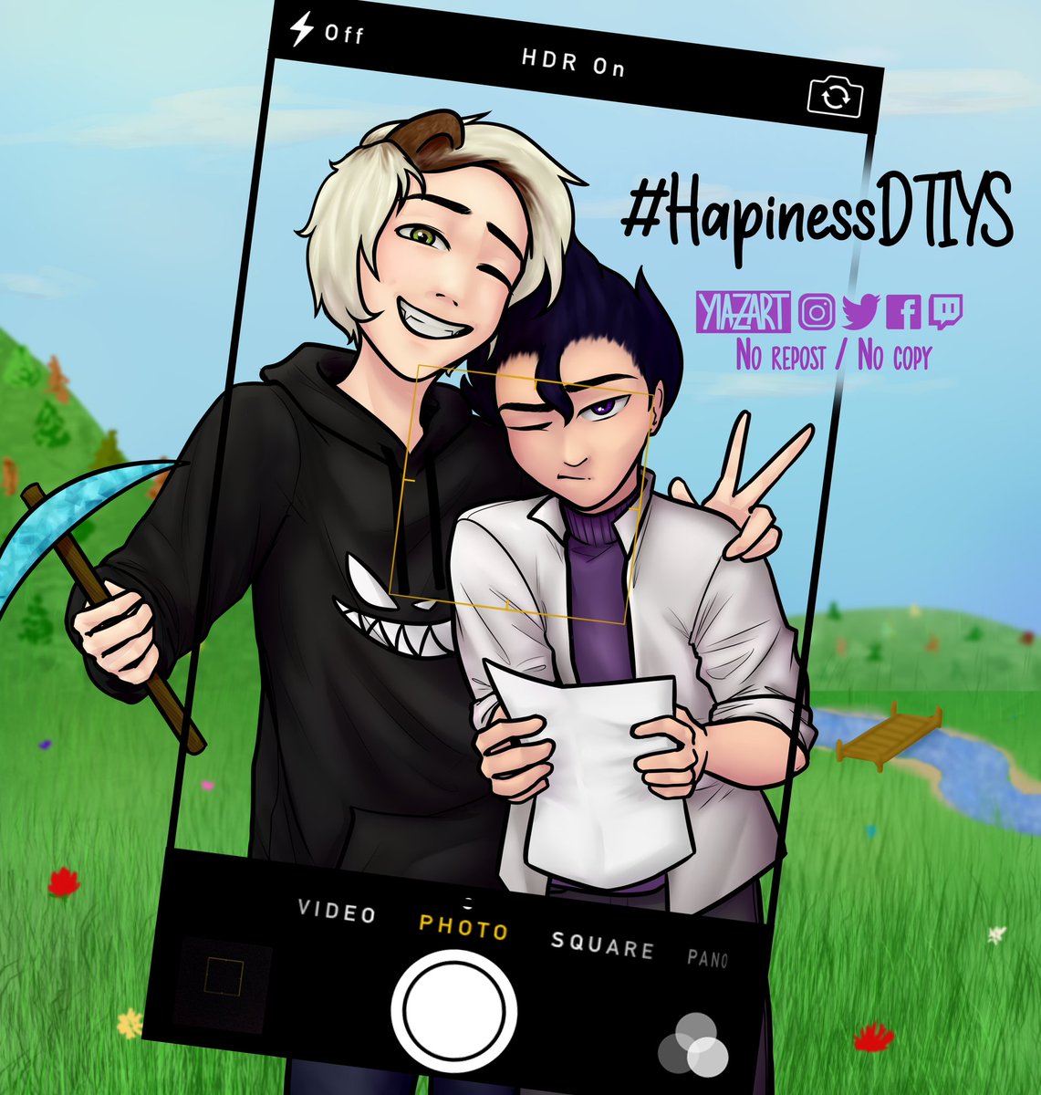 YiazArt's tweet photo. #HapinessDTIYS en Instagram 💕
Solo dos amigos en busca de una nueva misión...
Cuando todo estaba bien 😔✊
#Rubegetta #Rubigetta https://t.co/Ochyy3Gors