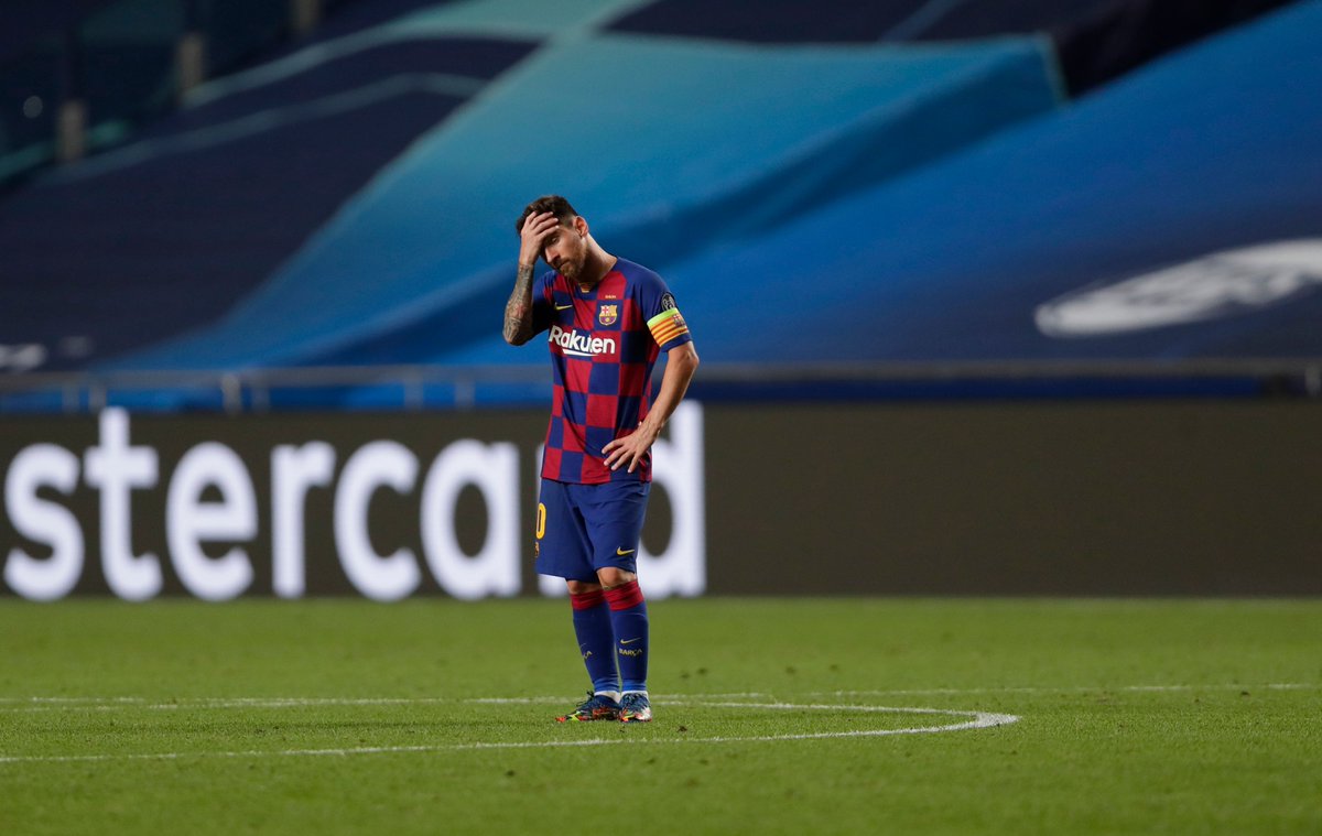1 - This is the first time since 1995-96 that no English or Spanish sides will be present in the semi-finals of the Champions League. Crestfallen. #UCL