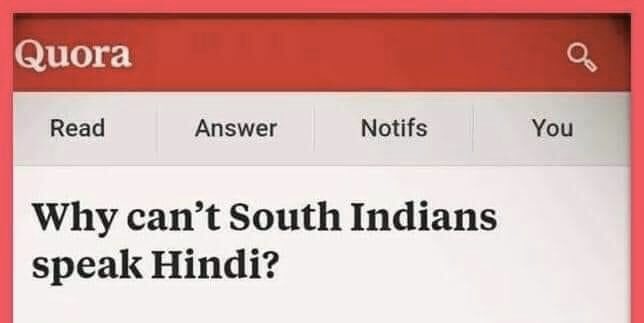 professorka01's tweet image. ದಕ್ಷಿಣ ಭಾರತೀಯರಿಗೆ ಹಿಂದಿ ಮಾತನಾಡಲು ತೊಂದರೆ ಏಕೆಂದರೆ , ಉತ್ತರ ಭಾರತೀಯರಿಗೆ ಕನ್ನಡ , ತೆಲುಗು , ತಮಿಳು , ಮಲಯಾಳಂ ಮಾತಾಡನಾಡಲು ಬರುವುದಿಲ್ಲವಲ್ಲ ಅದಕ್ಕೆ ಅಷ್ಟೇ. #kannada #respectourlanguage #regionallanguage