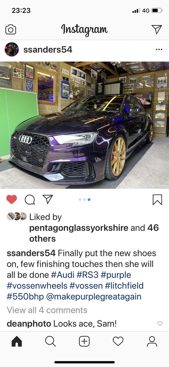 Sam being expressive as always. Purple and Gold!