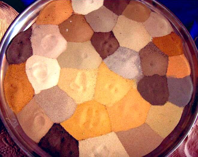 DOITSAVOIR's tweet photo. Du sable venant de différentes régions du Sahara. https://t.co/PkB2BizHTc
