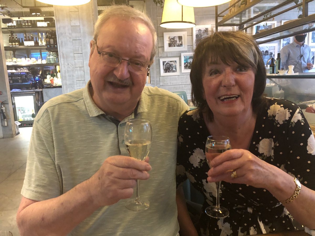 MattRobson's tweet photo. @Ginofantastico @GinoRestaurants Many thanks to all staff in providing a first class service to my parents on their Golden Wedding Anniversary celebrated at Ginoโs in Leeds! You made their day even more special! #ballissimo https://t.co/AGkGsqcFeN