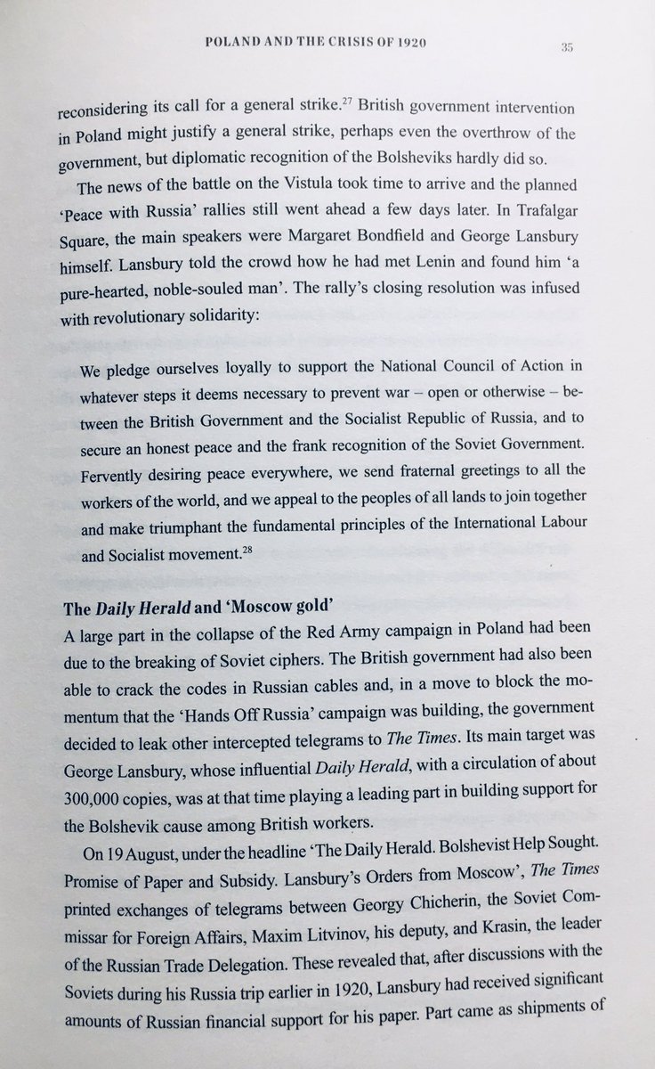 The radicals lost their nerve and wiser heads prevailed. Preventing war might justify revolution but not refusal to grant diplomatic recognition.Did Polish victory save Britain from Revolution? We certainly came close to one. 9/