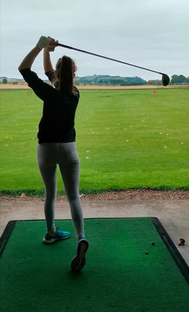 Day 152. Went to the driving range today. Happy I can still manage to (kinda) hit the ball!!