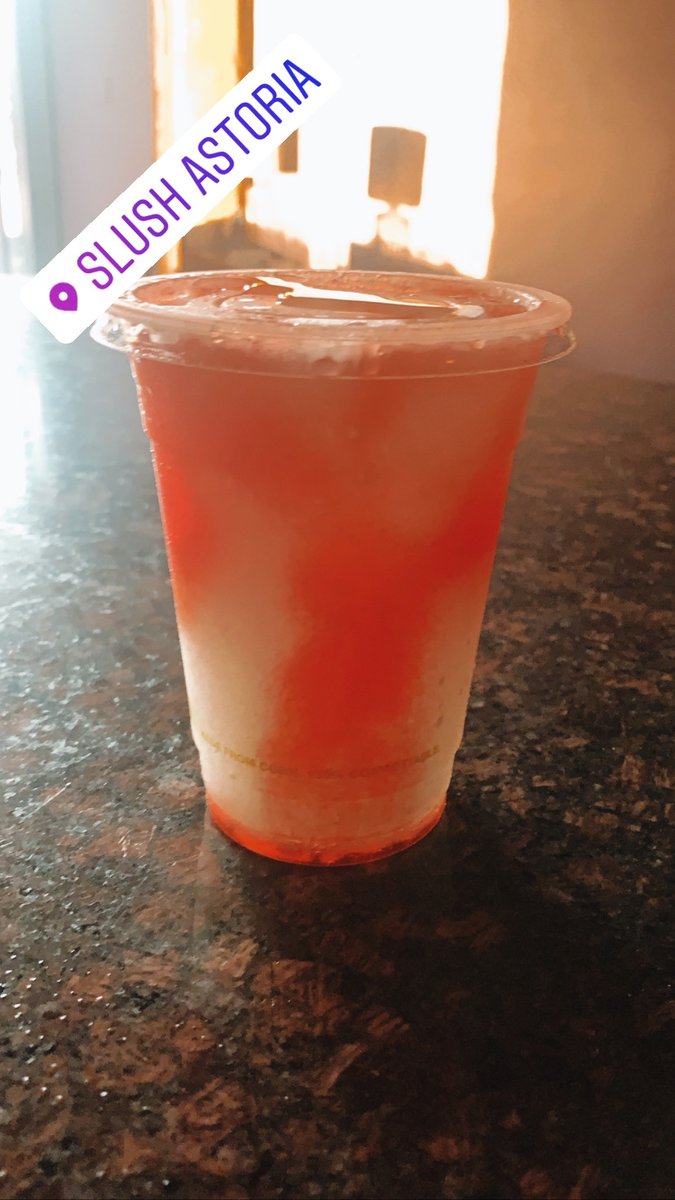 SlushAstoria's tweet photo. Amazing slushees custom-blended just for you at #SlushAstoria #30thAvenueAstoria #Astoria https://t.co/jmSiTJnG1o https://t.co/f7oEW2KDMH