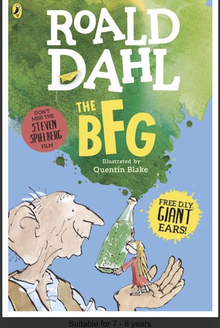 The BFG (Big Friendly Giant)