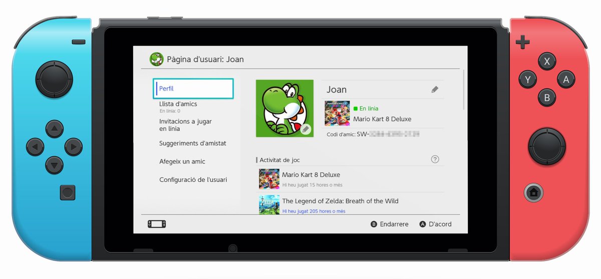 eduardereza's tweet photo. Ja he enllestit la traducció (no oficial) al català del sistema operatiu de la Nintendo Switch per a la versió del sistema 10.1.0! La podeu baixar aquí, on també trobareu tota la informació de com instal·lar-la: https://t.co/H87YqtOqwC https://t.co/04qWSbhuKX