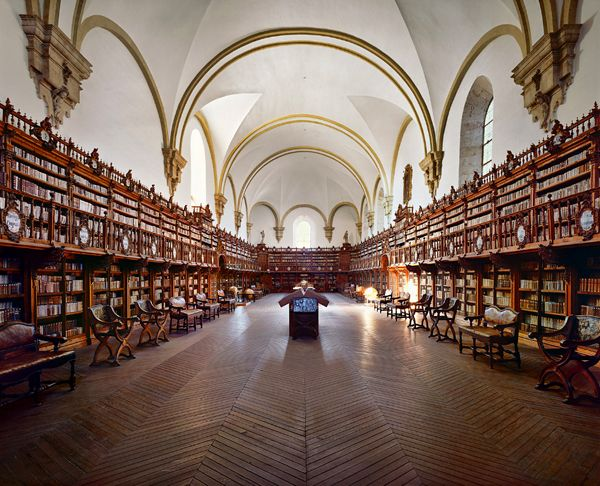59. Old Library of University of Salamanca, Spain