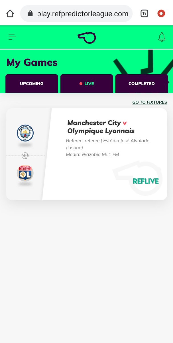 ReFSocialapp's tweet photo. Congrats! #iykepeteπ
#RPL #MotM (Man of the Match); scored 9pts in #MCIOLL match. ππΎππΎ
#ReFPredictorLeague
the premier league for the fans
https://t.co/BVGB6rklJG https://t.co/6K4tHE67BB