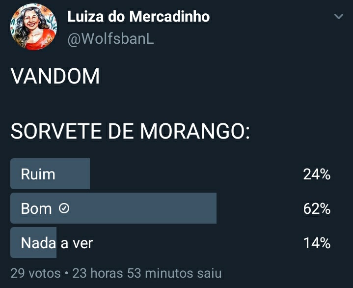 seufavmorango's tweet photo. Enquete sobre sorvete de morango toma sorvete de morango. #TeamMorango https://t.co/3vmMfCXYHV