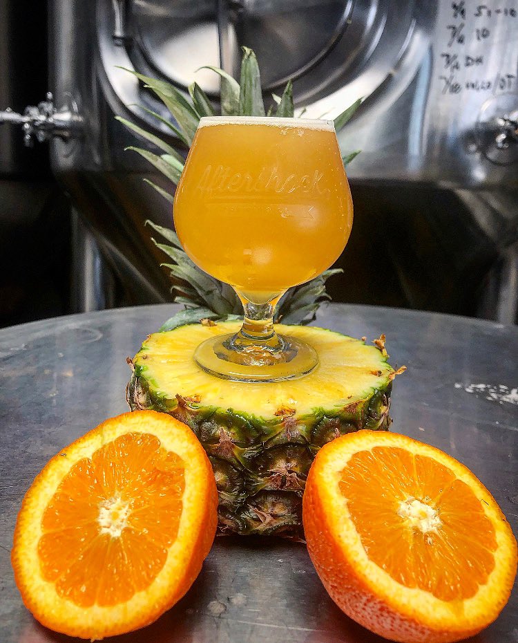 Stay cool with our NEW RELEASE 

🍍🍊 Sour Cactus Fooler 🍊🍍 
.
4.8%abv 
Berliner conditioned on pineapple and orange 
.
Our patio is open until 9pm tonight, so stop by and beat the heat with this refreshing new brew 🔥🔥🔥