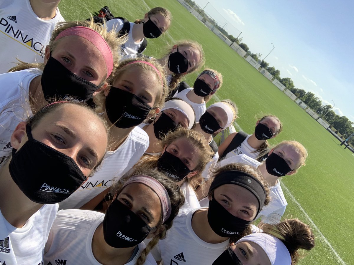 _PinnacleFC's tweet photo. Great start to our Heartland league play. 4-0 win and a 2-1 come from behind victory. 👏 to @HeartlandSoccer for rescheduling matches and putting guidelines in place so our kids can compete and play the sport they ❤️! https://t.co/qtKpXdPBfF