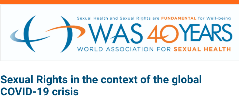 sexualhealthday's tweet photo. If you are planning to include the COVID-19 topic in your activity of World Sexual Health Day 2020, here are 3 great resources:
#WorldSexualHealthDay2020 #WSHD2020 #SexualPleasureCovid #pleasurematters #sexysafersex #pleasureisprogress
https://t.co/LlQGG7WdN1 https://t.co/ZjUViZGapF
