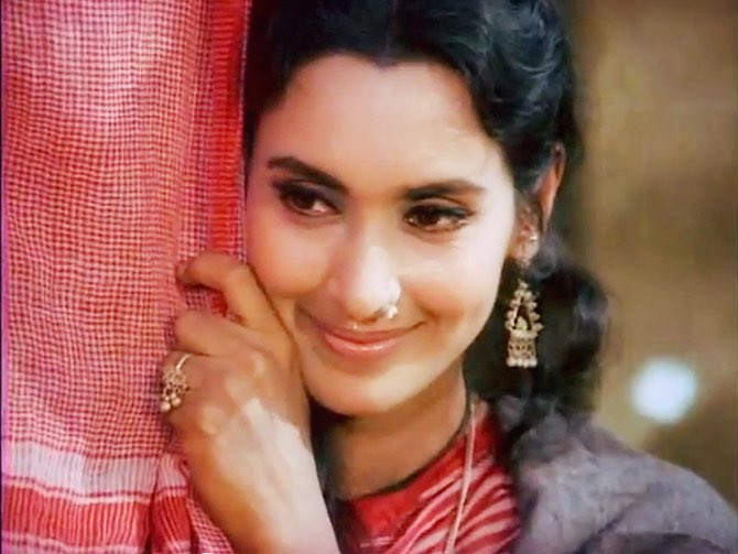 Nutan in Saudagar (1973)
