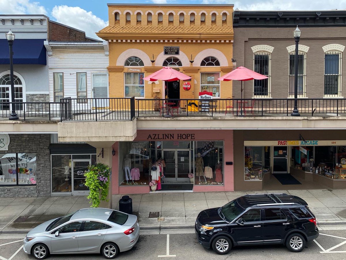 They constructed an overhead sidewalk allowing businesses to form on the second floor of buildings along Main Street.