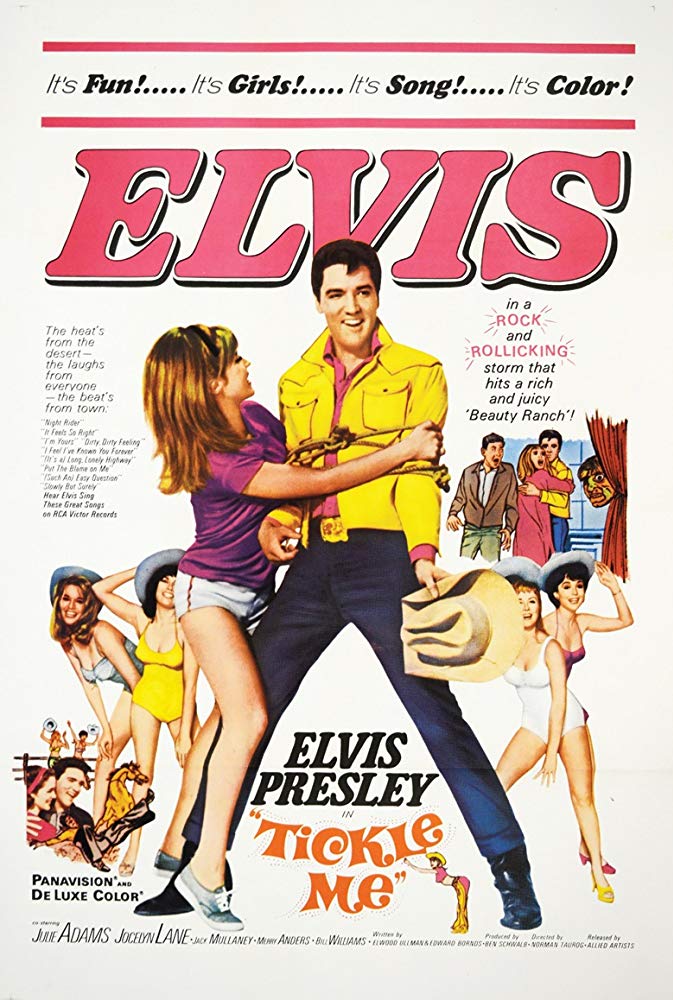 ningún género excepto "película de Elvis", que significaba un romance cómico ligero con interludios musicales.La mayoría de ellos tenían álbumes de bandas sonoras de acompañamiento, y juntos las películas y los discos lo hicieron un hombre rico, aunque casi lo arruinaron