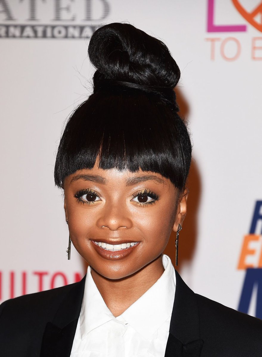 Skai Jackson at Race to Erase Gala, 2017