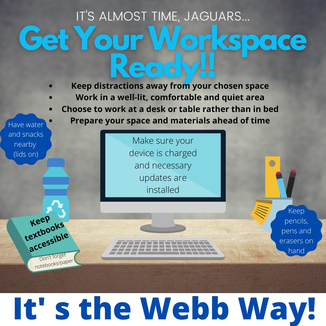 First day of school, August 17th! 

Find out all you need to know here-sway.office.com/NUAdvrUAVfHMM0…

#TheWebbWay @WBMSprincipal <a href="/wbms_pta/">Webb Bridge MS PTA</a> <a href="/mgarnerwbms/">Michelle Garner</a> <a href="/hurstwbmsap/">Carmen Hurst</a> <a href="/mkpardee/">Katie Pardee</a>