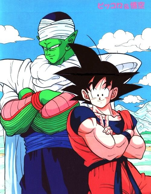 people always focus on gohan and piccolo but i've always been fond of goku and piccolo