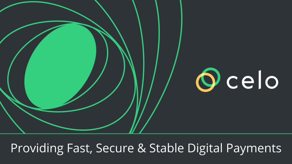 DeFiNewsCo's tweet photo. https://t.co/P3CmGuoxBQ

Celo, A mobile-first DeFi platform looking to provide easily-accessible cryptocurrency payments to 5.6 billion people. https://t.co/5UVtJFO6fG