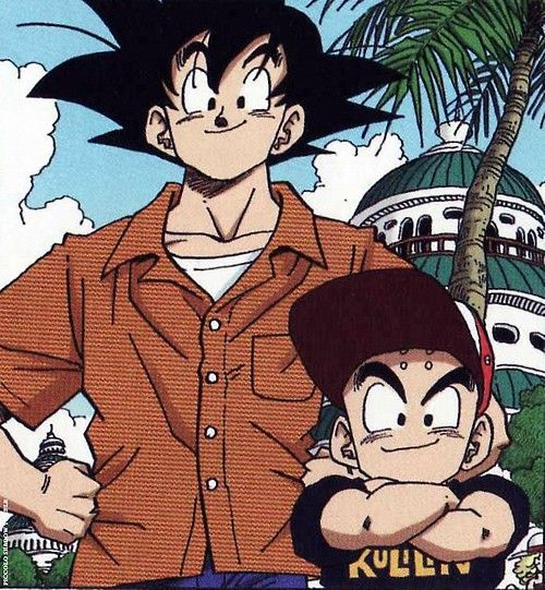 i mean really, i love goku's relationship with all his friends, it's one of my favorite parts of the original series