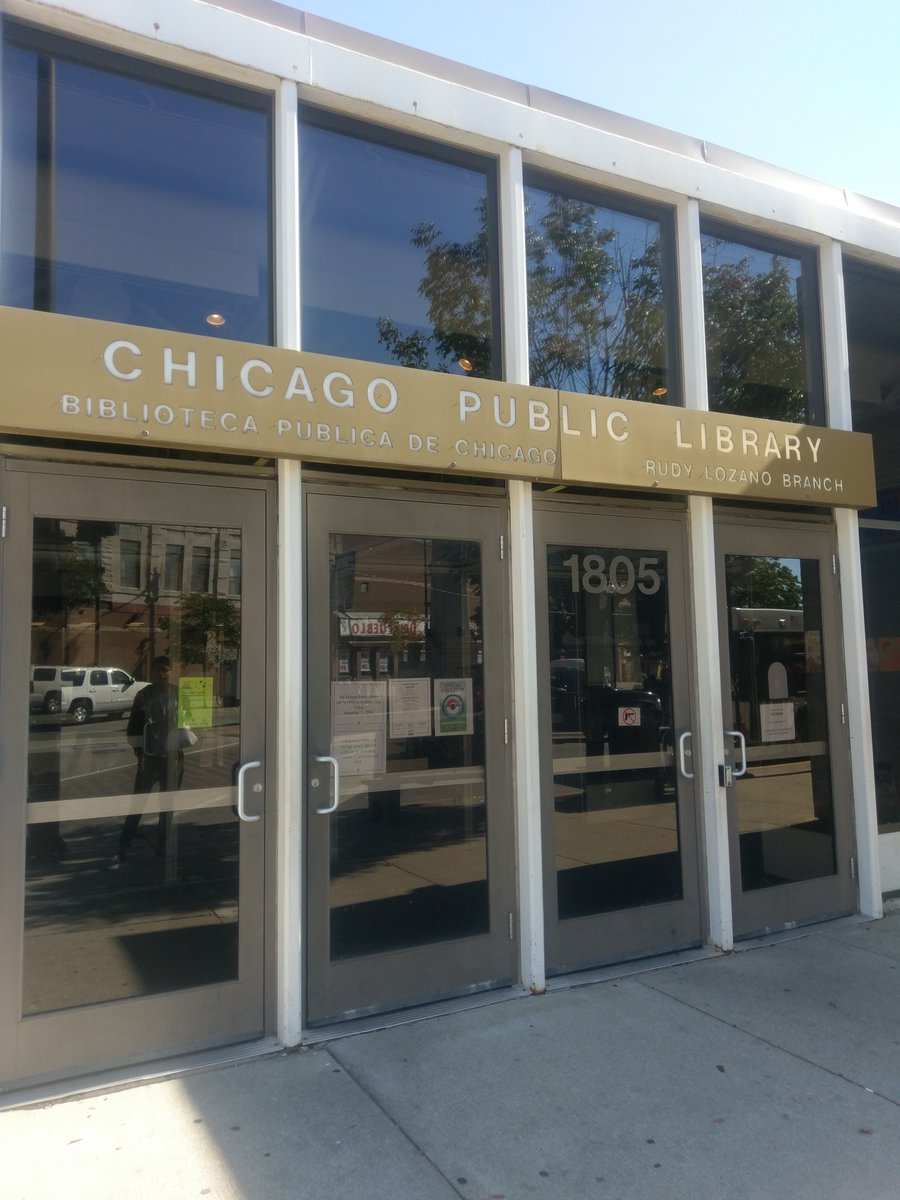In 2002, I trekked across the city to libraries, archives, and universities in search of materials on Latine ChicagoAt the Lozano Branch of the  @chipublib, I first picked up two sociology books as I did research for my BA thesis2/n