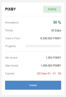 High #eth gas fee? Too expensive to stake $PIXBY? We got you! 

Stake your $PIXBY tokens and get higher ROI only on <a href="/catexofficial/">Catex Exchange</a>!⚡

catex.io/trading/PIXBY/…
catex.io/trading/PIXBY/…
 catex.io/staking/plan👈
