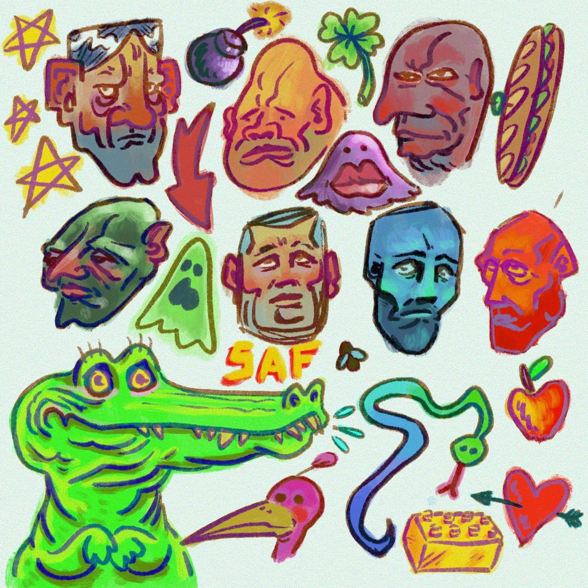 SafScribbles tweet media