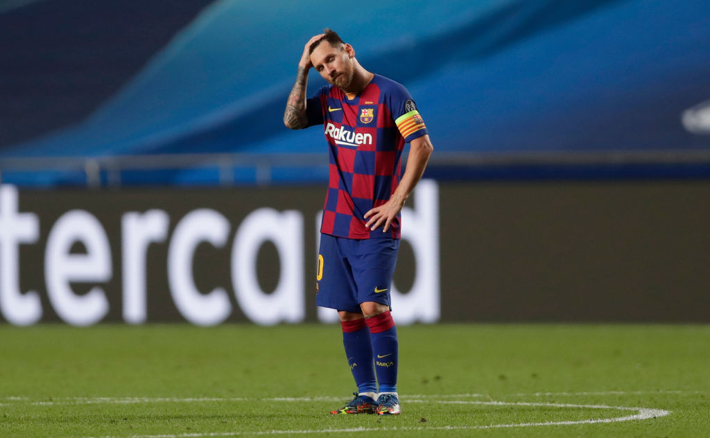 BBCSport's tweet photo. Man City reportedly believe they are in pole position to sign Lionel Messi if he leaves Barcelona.

The latest gossip: https://t.co/gOFzm0zrgC

#bbcfootball https://t.co/rrfE0TdtyV
