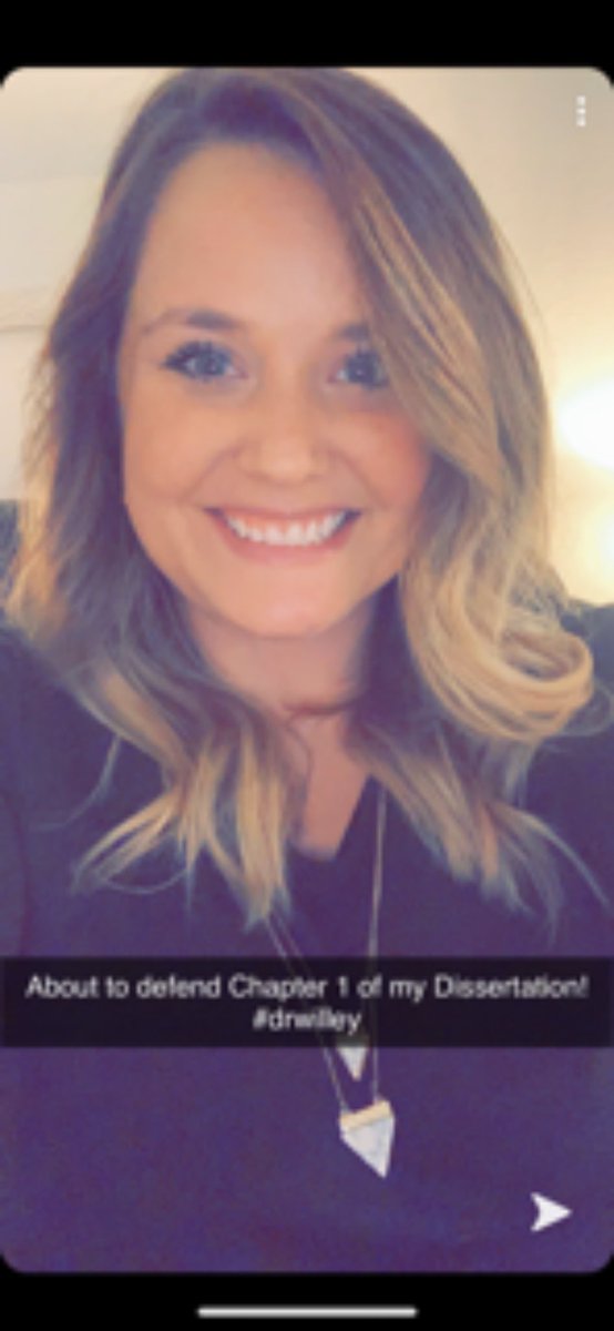 So proud of my Sara! Defended the 1st chapter of her dissertation today. Great things for the future