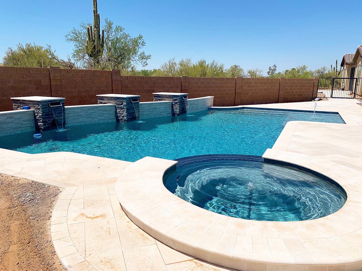 calpool's tweet photo. A special project we got to watch from the first steps to the finished product. See the finished photos below! #splashworthy https://t.co/JL7J817O4M