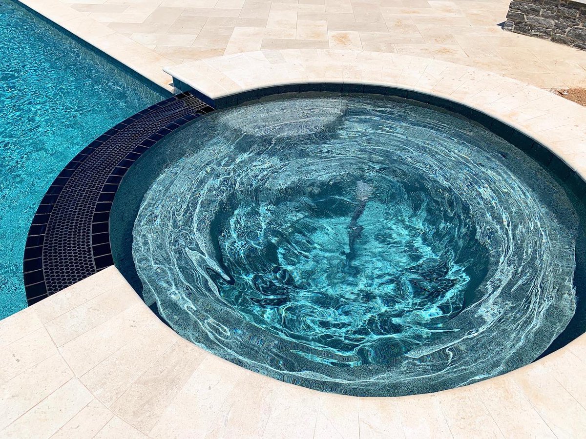 calpool's tweet photo. A special project we got to watch from the first steps to the finished product. See the finished photos below! #splashworthy https://t.co/JL7J817O4M