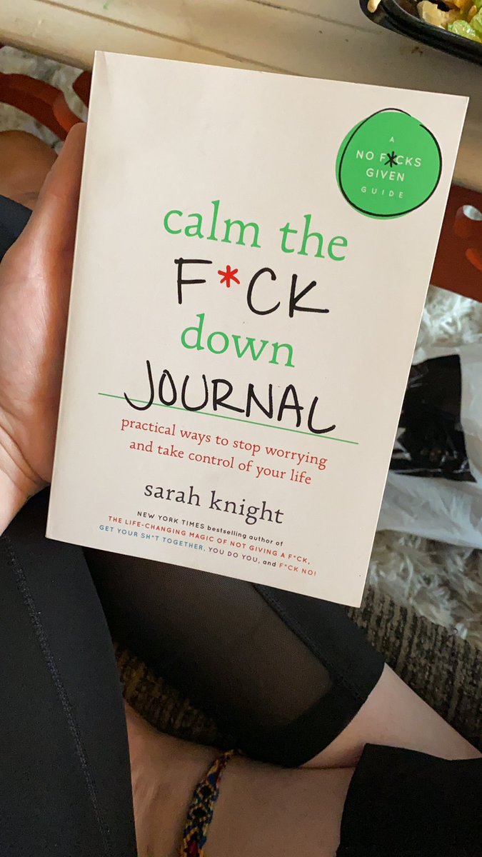 Shelbyl971's tweet photo. Now to start the next level of living my life while not giving a f*ck 🥳😍 #nfgg #calmthefdown #anxiety @MCSnugz https://t.co/pqRxZlVLVP